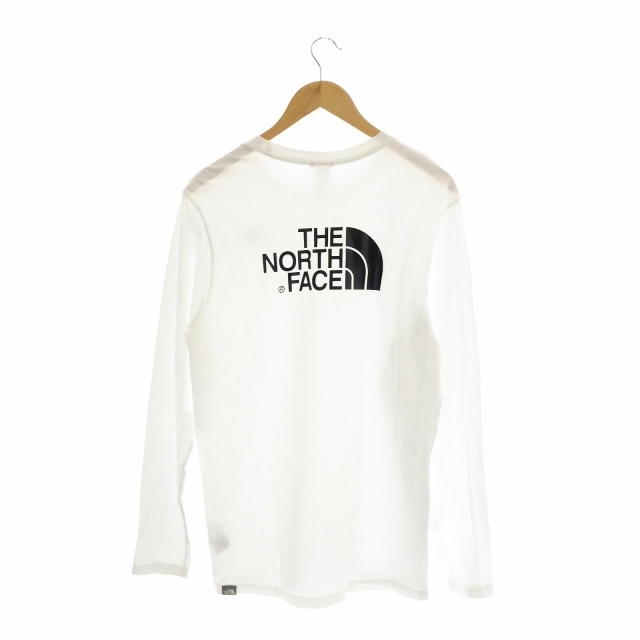 ザノースフェイス THE NORTH FACE バックプリント ロングTシャツ カットソー 長袖 M 白 ホワイト /MF ■OS メンズ_画像2