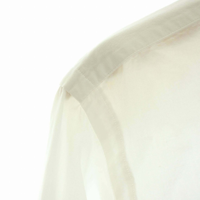 コモリ COMOLI 20SS コモリシャツ ワイシャツ R01-02001 長袖 1 S 白 ホワイト /DK メンズ_画像5