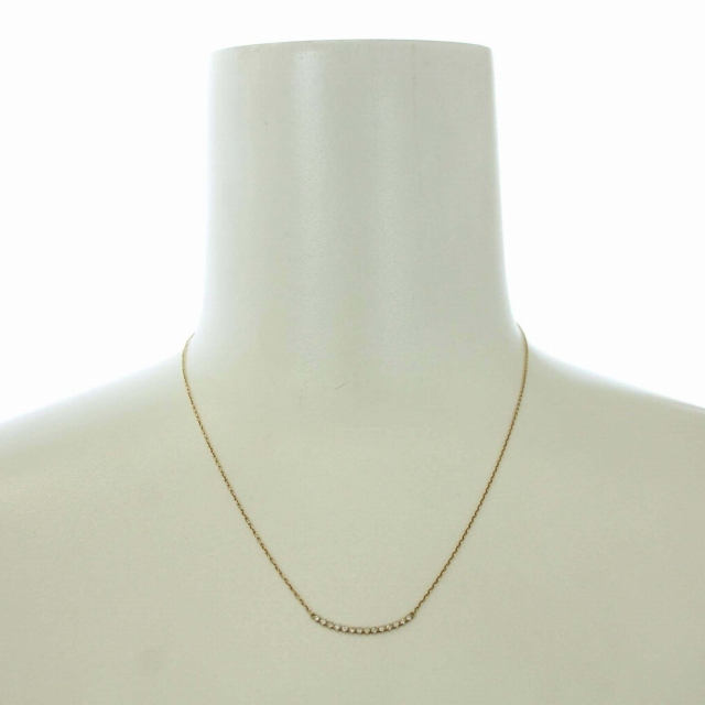  Ahkah AHKAHbi Lee b You necklace Short pendant K18 Gold accessory jewelry /DK lady's 