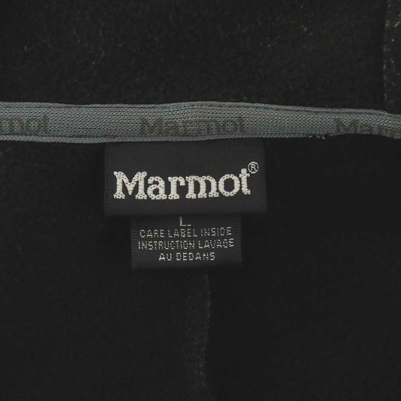 マーモット MARMOT マウンテンパーカー ジップアップ 裏起毛 L グレー TOMOJL58XB /AN16 ■MC メンズ_画像3