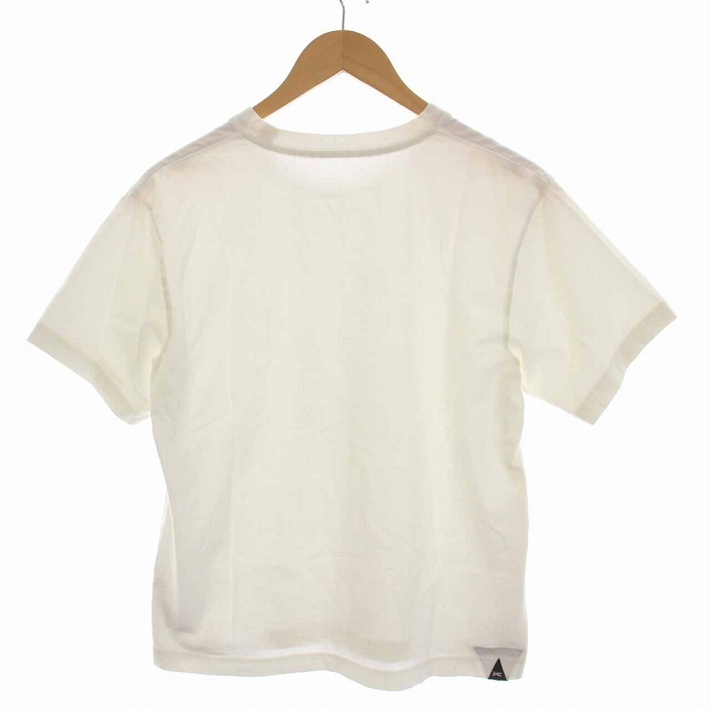 デンハム DENHAM basic tee Tシャツ カットソー 半袖 コットン 36 S 白 ホワイト /YM ■MC メンズの画像2