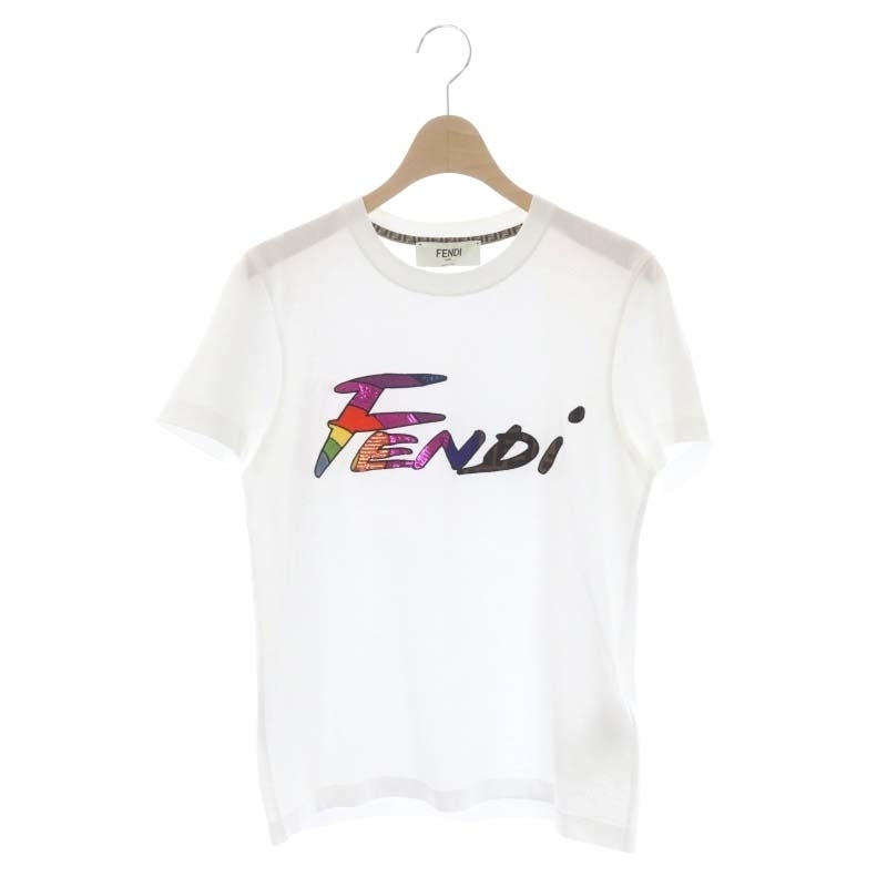 最新人気 フェンディ FENDI レディース □OS /HS ホワイト 白 XS 半袖