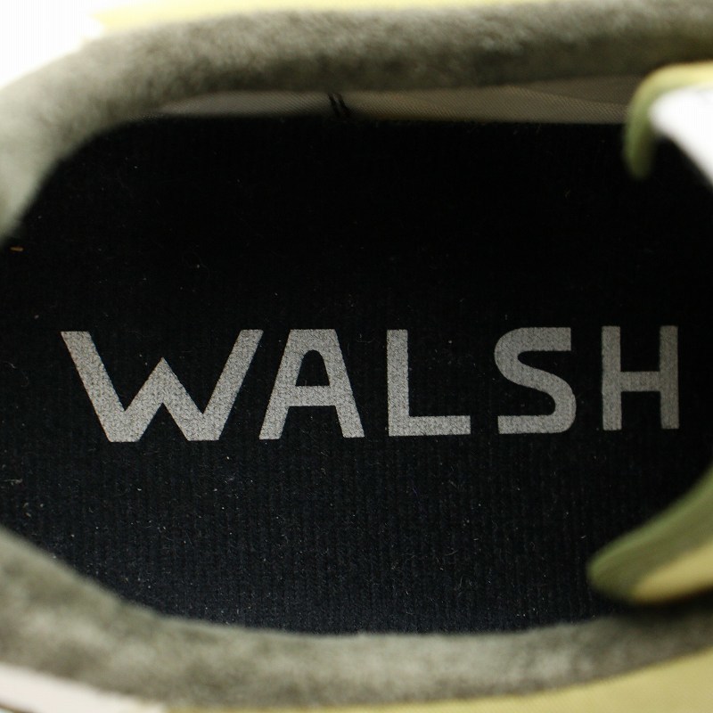 フレッドペリー FRED PERRY WALSH 別注モデル スニーカー ローカット スエード 切替 US11 29cm 緑 グリーン F29614 /YI38 メンズ_画像7