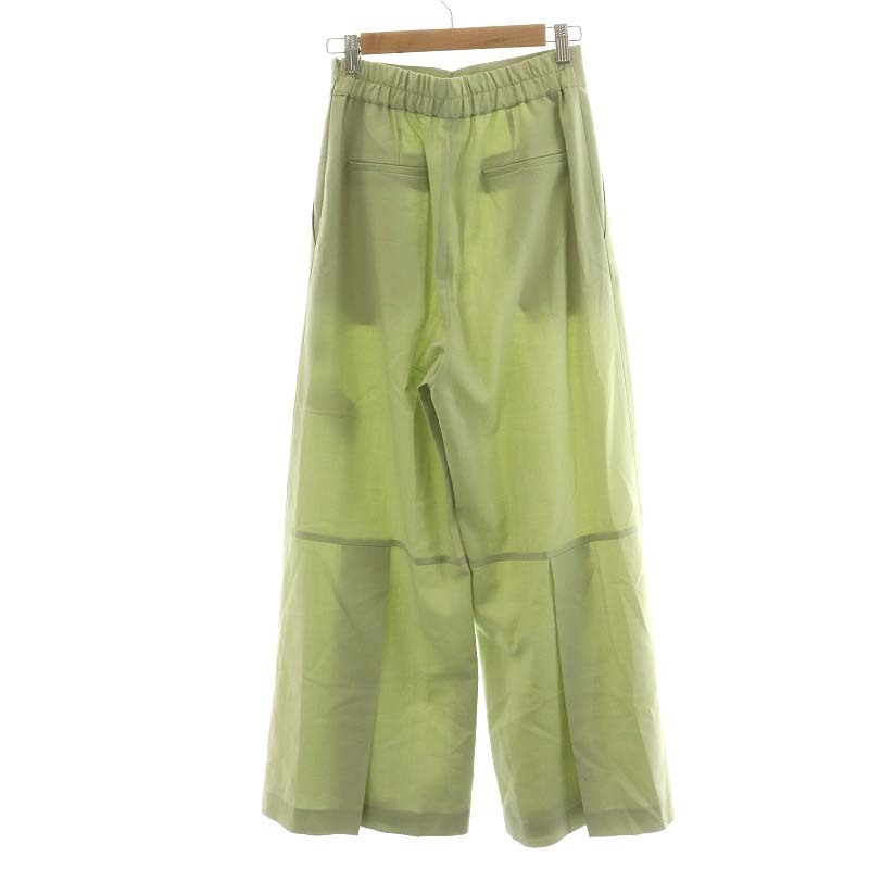 ru Phil LE PHIL 21SS wide pants 0 XS yellow green /AN11 lady's 