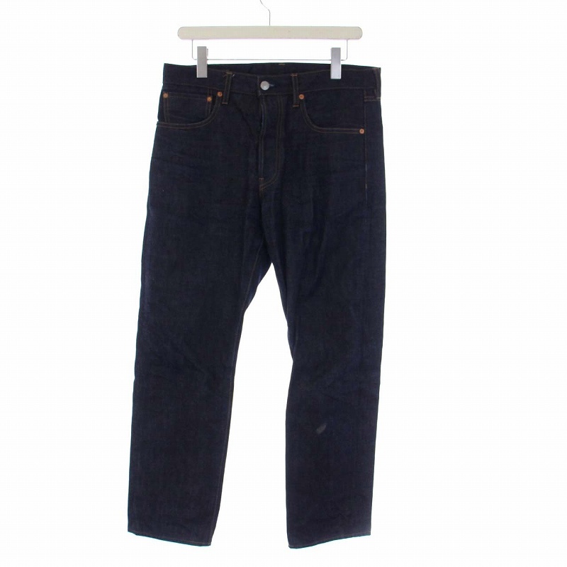 マインデニム MINE DENIM Standard Straight スタンダードストレート デニムパンツ ジーンズ ボタンフライ 10 紺 FPK105N-80-332-5_画像1