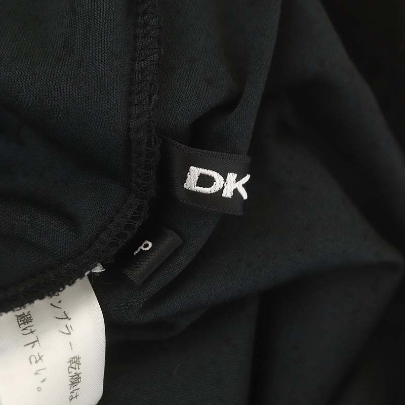 ダナキャランニューヨーク DKNY ベロアワンピース ロング ミモレ丈 P 黒 ブラック /DO ■OS ■SH レディース_画像3