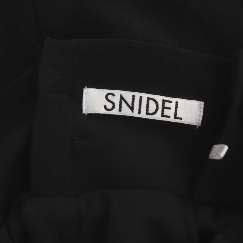スナイデル snidel 22SS フロントボタンマーメイドスカート ロング ベルト付き 00 黒 ブラック /DF ■OS レディース_画像3