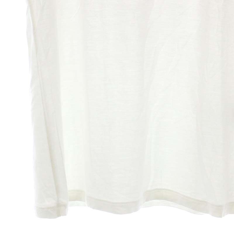 ブルーガール ブルマリン BLUGIRL BLUMARINE デザイン 半袖カットソー Tシャツ ロゴ I38 白 ホワイト /HS ■OS レディース_画像5