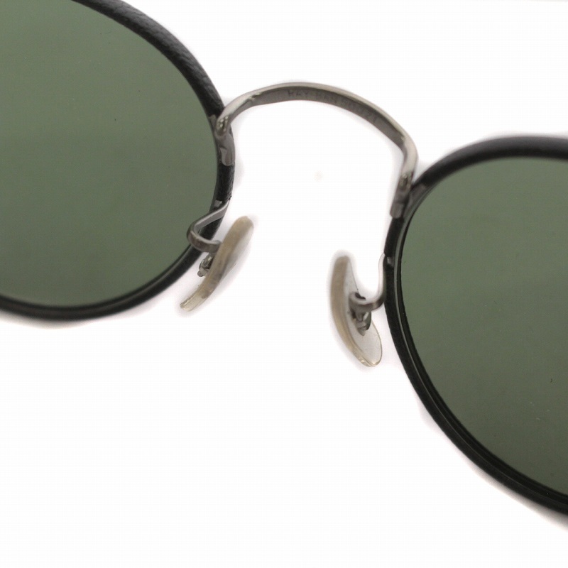 レイバン RAY BAN ROUND CRAFT ラウンド型サングラス 度入り ポリッシュ ブルーデニム レンズ グリーン RB3475-Q ■GY17_画像5