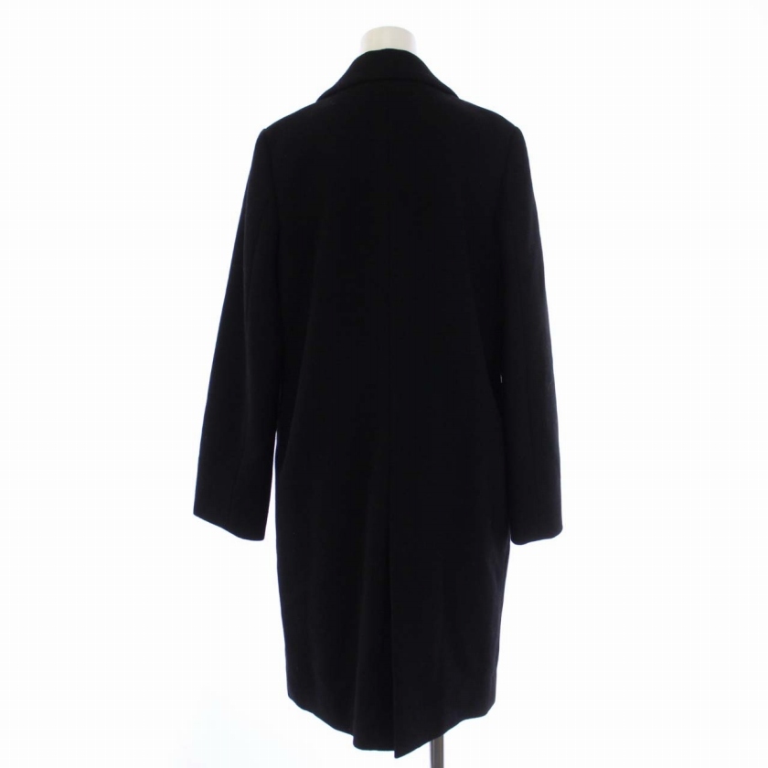  Vicky VICKY Chesterfield coat long wool 2 M black black 2304-67260 /BM lady's 