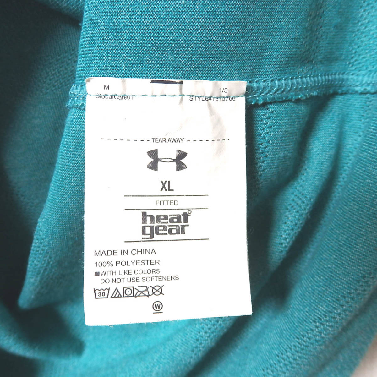 【送料無料】アンダーアーマーTシャツ、ハーフパンツセット/XLサイズ メンズ UNDER ARMOURの画像3