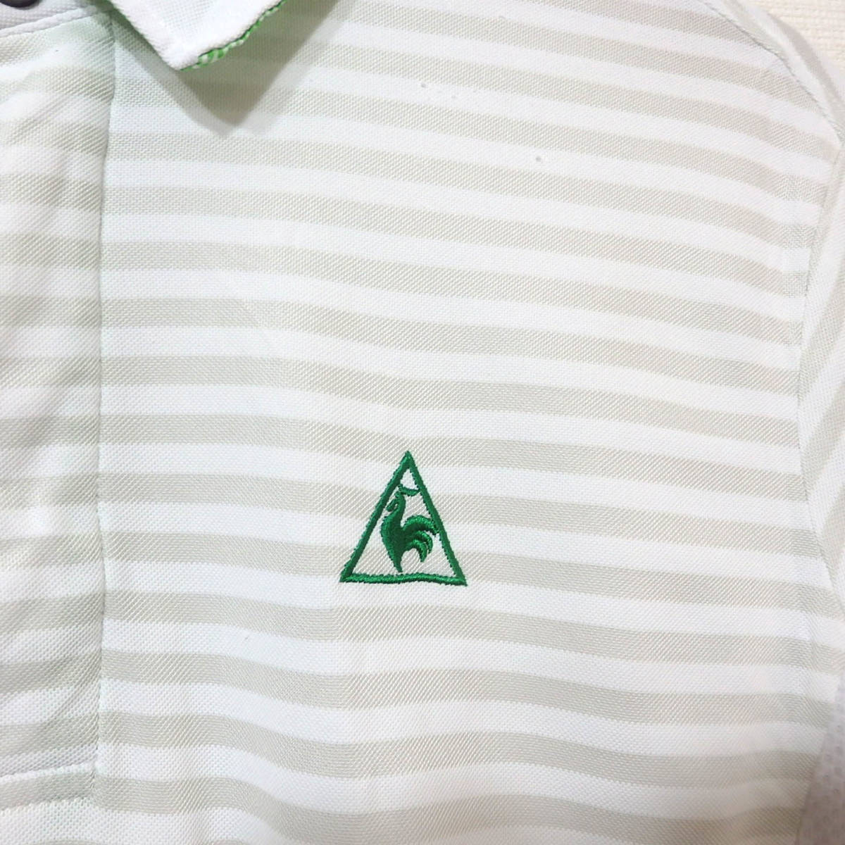 【送料無料】ルコックゴルフコレクションポロシャツ/しわあり　ひっかけ傷あり　難あり　Lサイズ　難あり