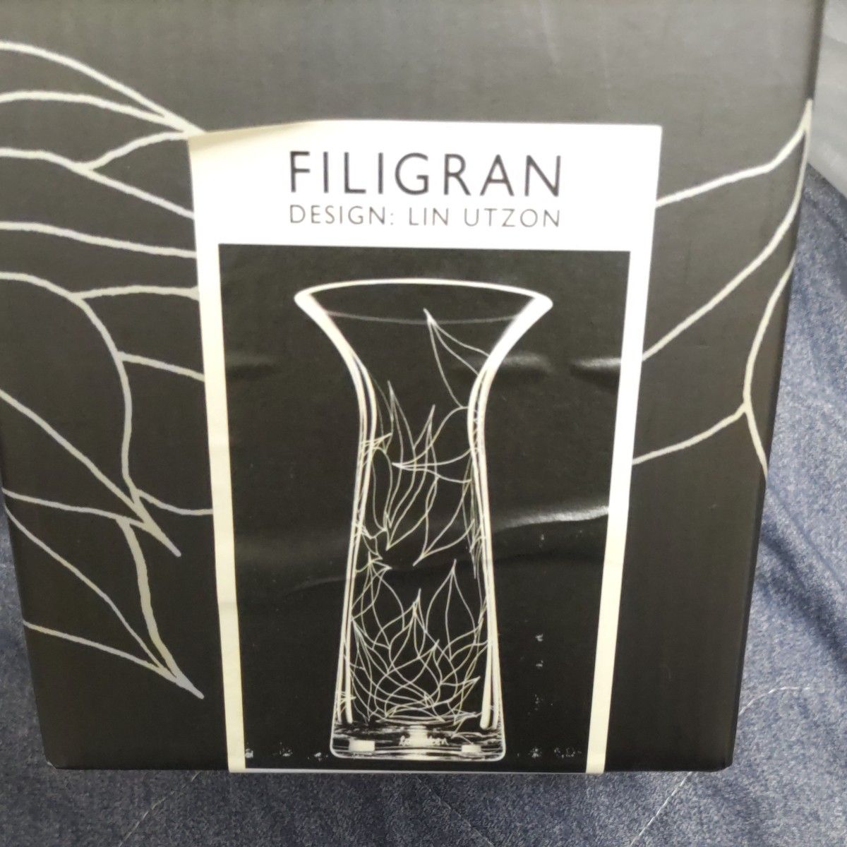 ローゼンダール コペンハーゲン Filigran/フィリグラン フラワーベース Lサイズ38345　デザイン/LIN UTZON