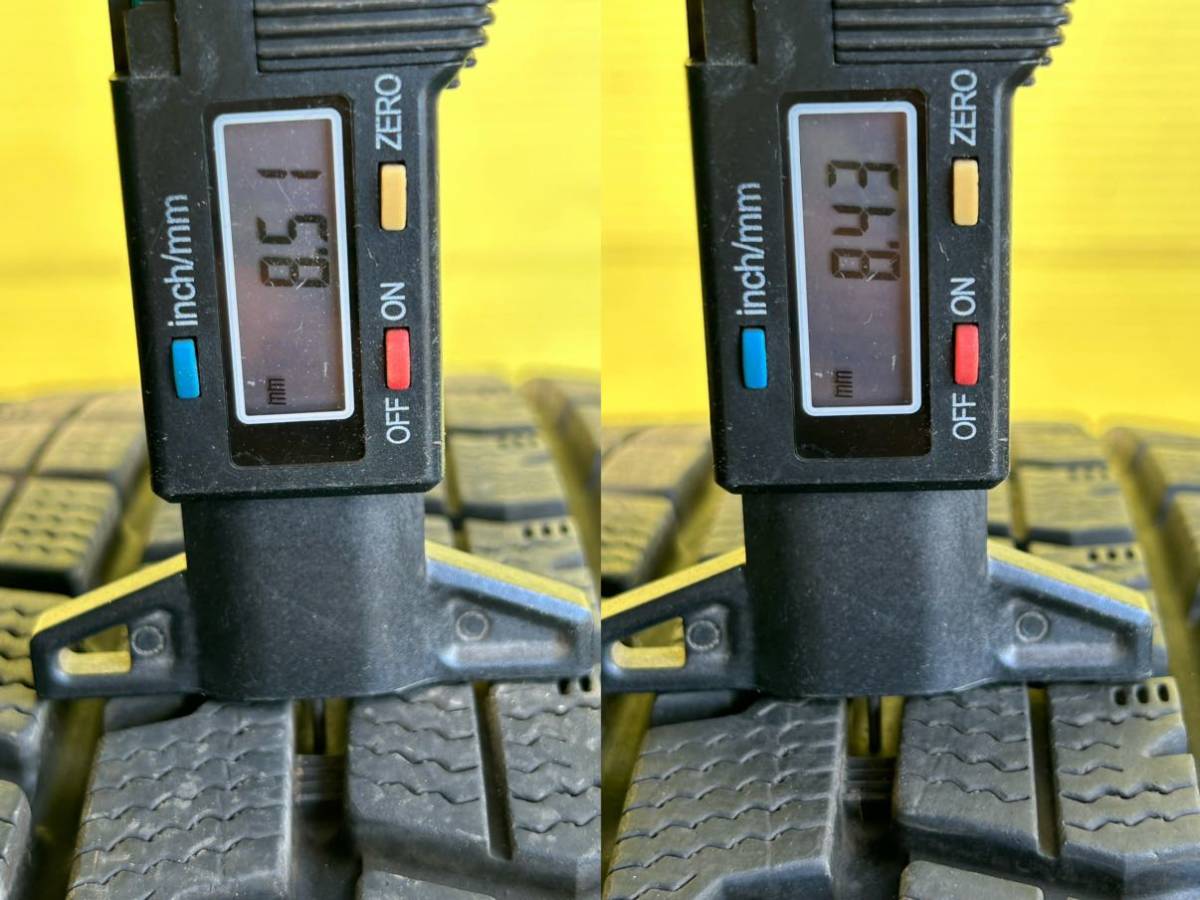 バリ山205/60R16 2018年スダットレス グッドイヤー タイヤアルミセット 5穴 PCD114.3 ET+53 16×6.5J ハブ73mm_画像3