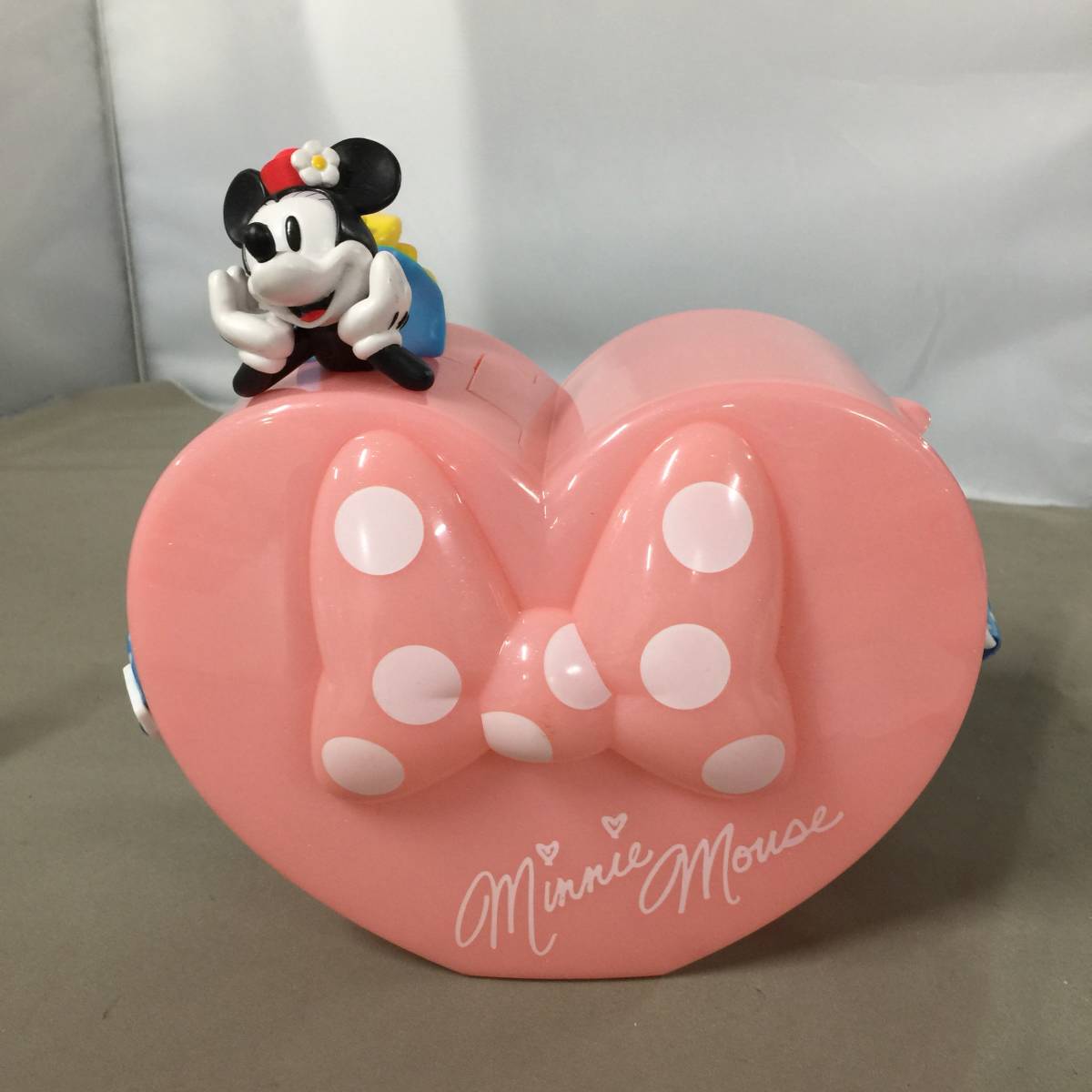 ●ディズニー ミニーマウス ポップコーン バケット ハート ピンク Disney　【23/1005/06_画像1