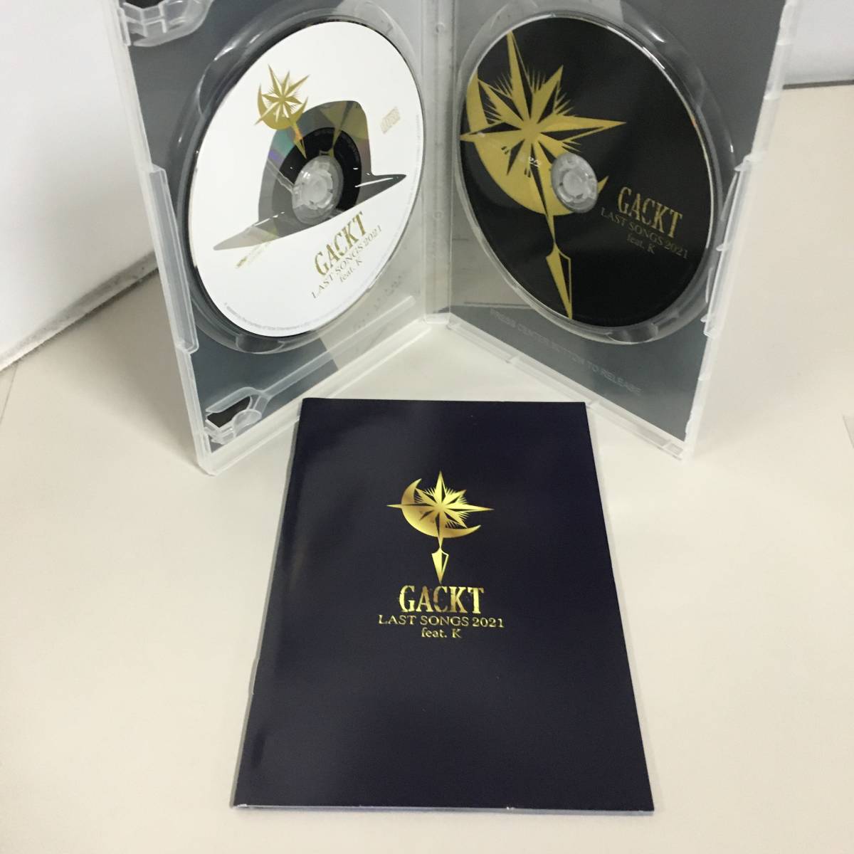 ◆GACKT LAST SONGS 2021 feat.K DVD + CD 特典？付き　【23/1018/01_画像2