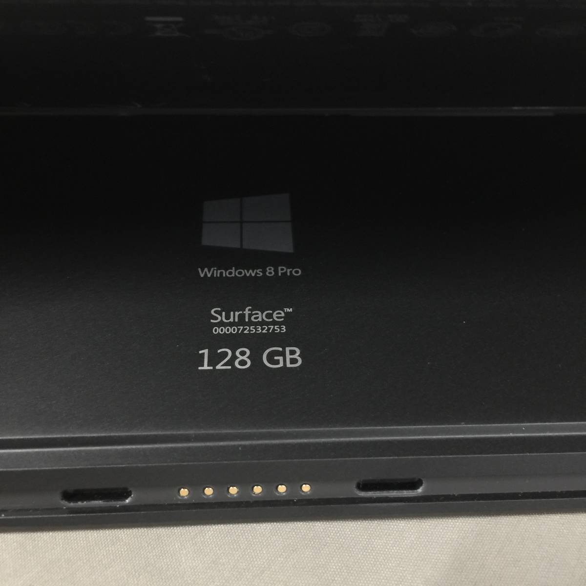 ■Microsoft マイクロソフト Surface Model 1514 タブレット 128GB タッチパネル Windows　【23/1018/01_画像9