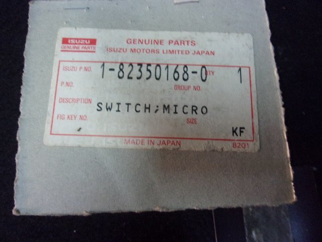 イスズ　リレー　③　1-82350168-0　SWITCH MICR　未使用品_画像3