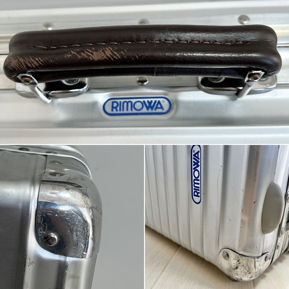 RIMOWA リモワ クラシックフライト 青ロゴ 35L 2輪 機内持ち込み可能