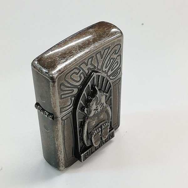 I682a [未使用品] ZIPPO ジッポー ビリケン LUCKY GOD オイルライター シルバー 喫煙具 タバコ 煙草 | その他 R_画像4