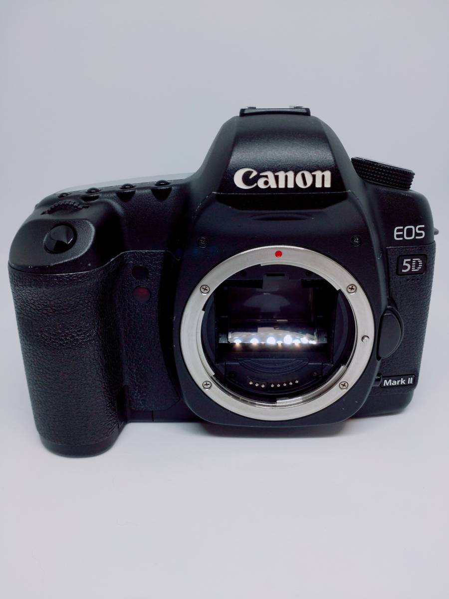 ★美品★ Canon キヤノン EOS 5D Mark II デジタル一眼レフカメラ ボディ 元箱 ストラップ その他付属品_画像1