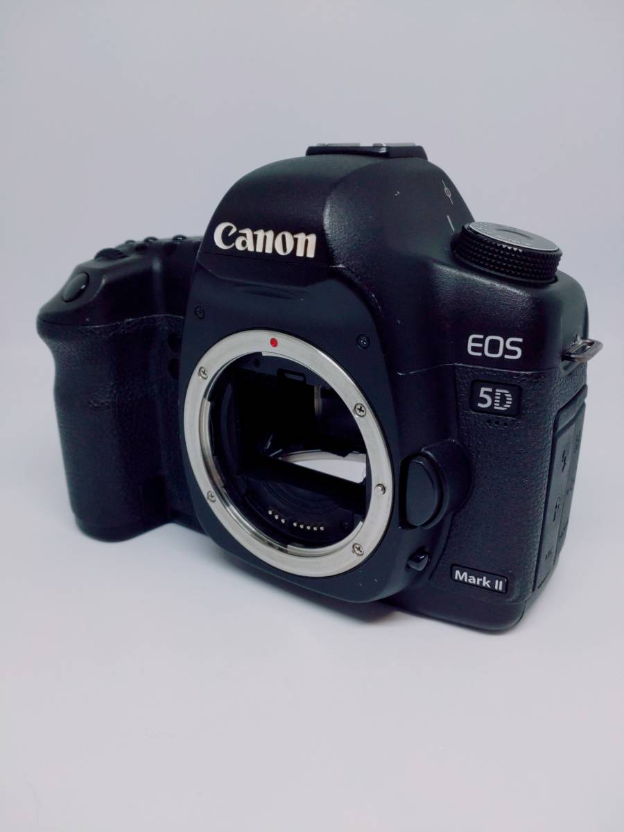 ★美品★ Canon キヤノン EOS 5D Mark II デジタル一眼レフカメラ ボディ 元箱 ストラップ その他付属品_画像2