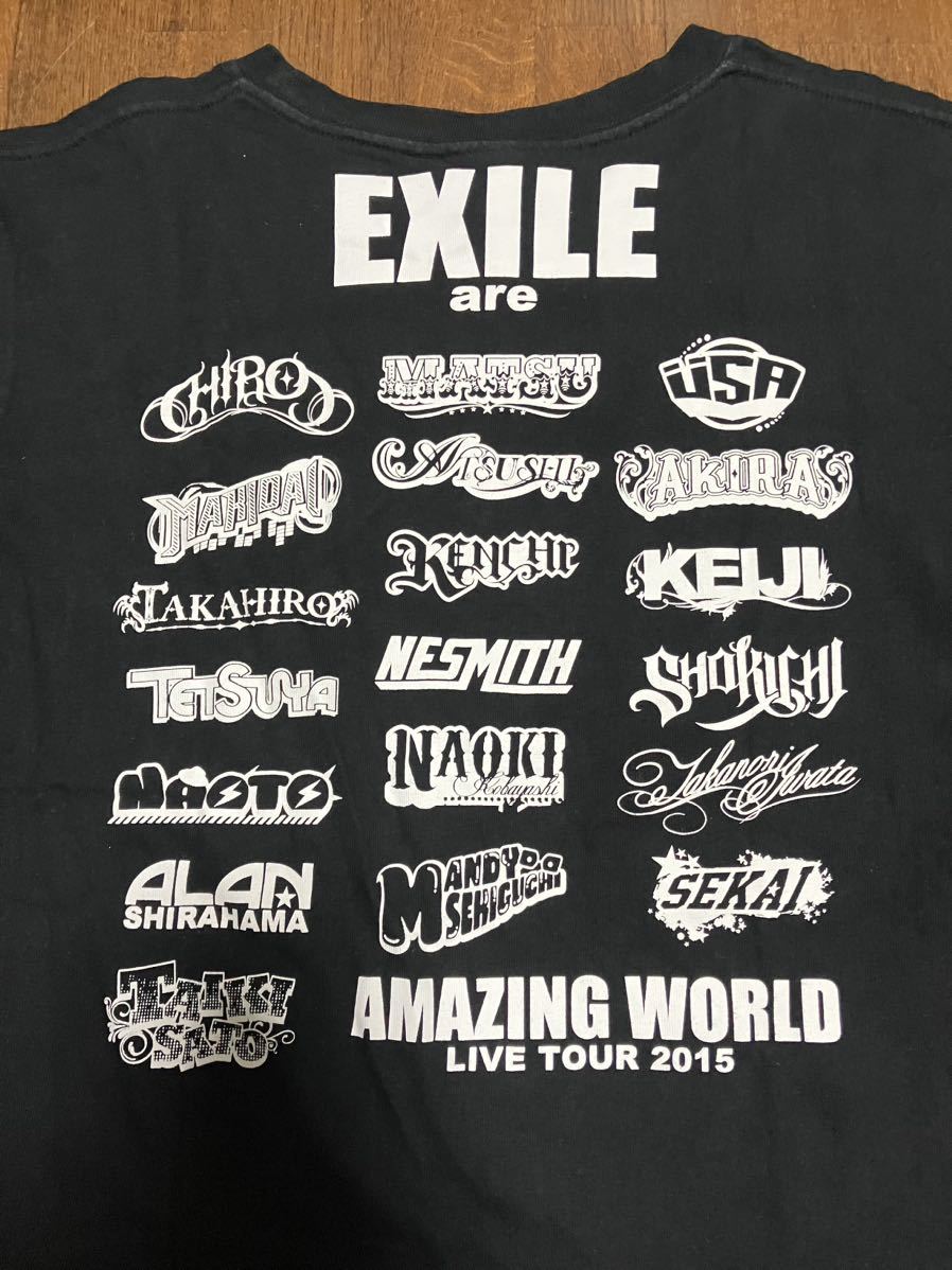 EXILE　AMAZING WORLD　半袖Tシャツ Lサイズ