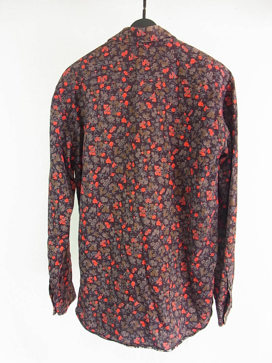 ## Louis Vuitton * floral print long sleeve shirt XS##