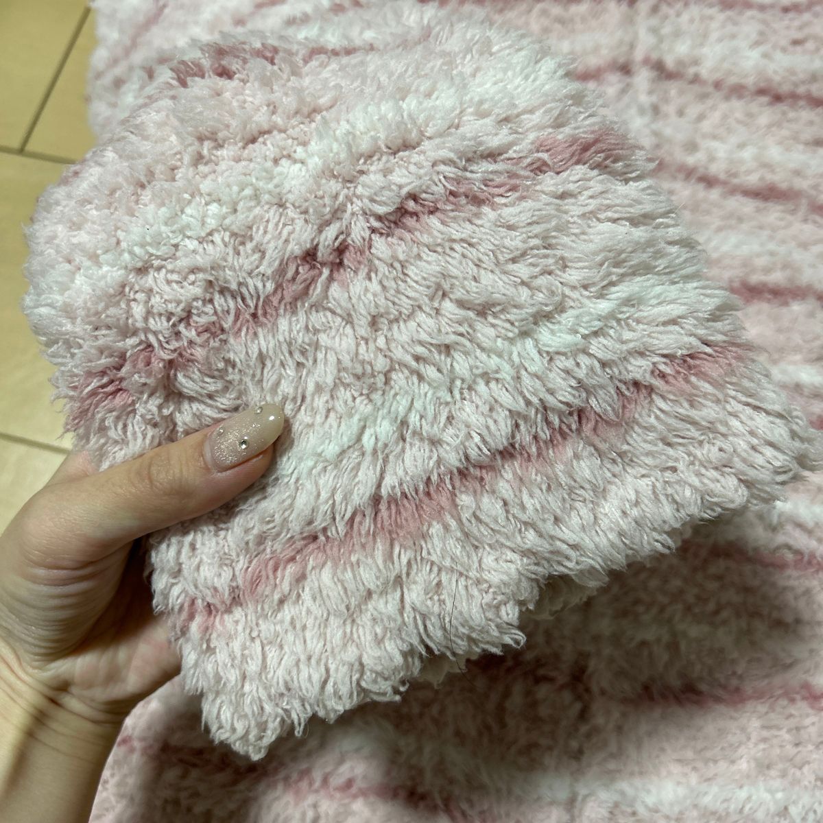 贈る結婚祝い ジェラートピケ もこもこ ルームウェア上下 靴下 3点