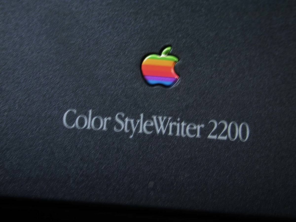 Color StyleWriter 2200 Apple оригинальная база только Junk 