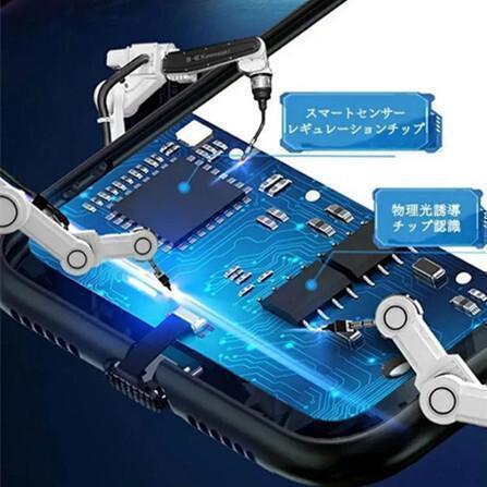 iPhone14 新入荷　ガラス　着信 発光　スマホ ケース　レッド 赤クマ_画像9