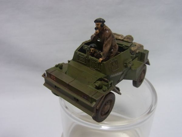 タミヤ　１/48MM （プラモデル完成品）　『イギリス装甲偵察車　ディンゴMkII』_画像1