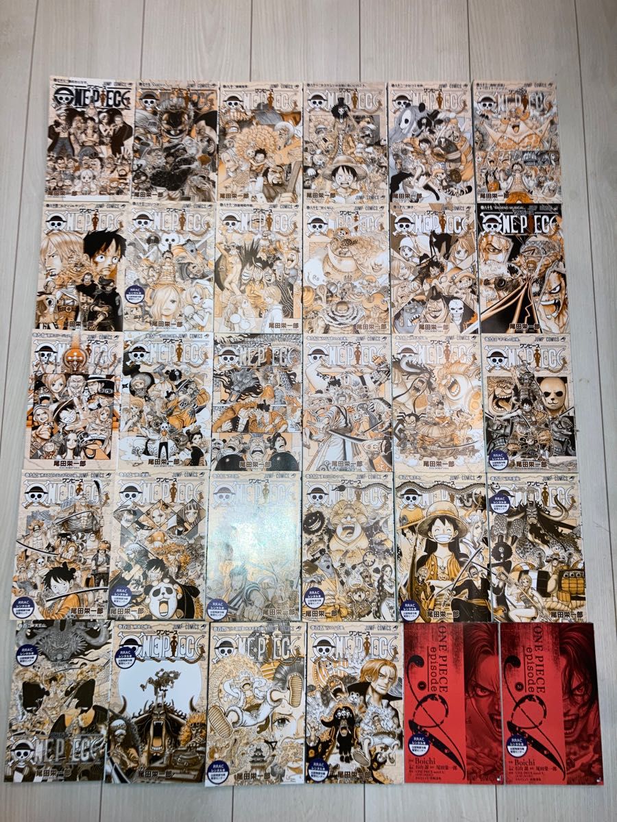 ONE PIECE 78-105巻 エピソード エース1-2巻 30冊セット