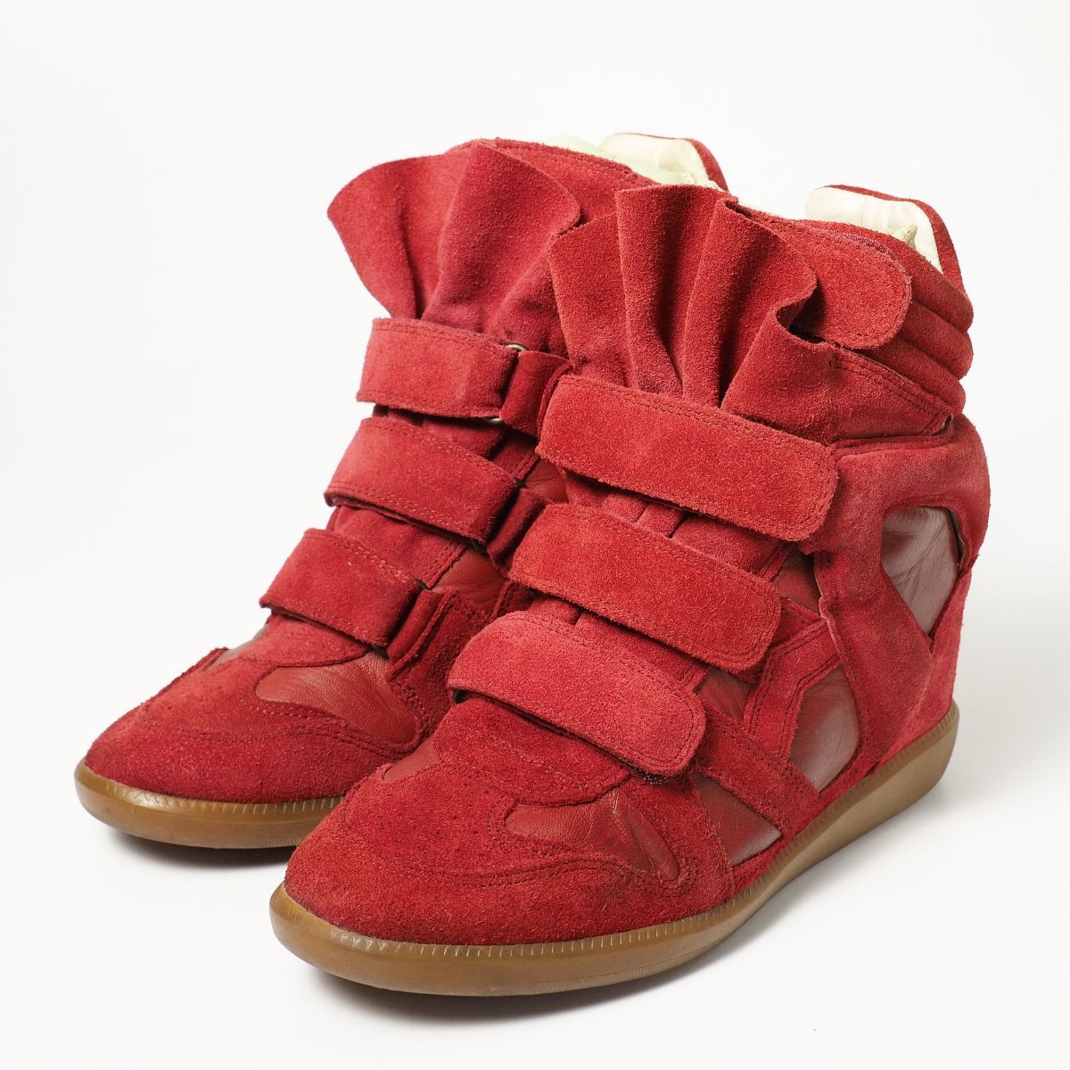 ISABEL MARANT BEKETT スエードスニーカー インヒール24.5-