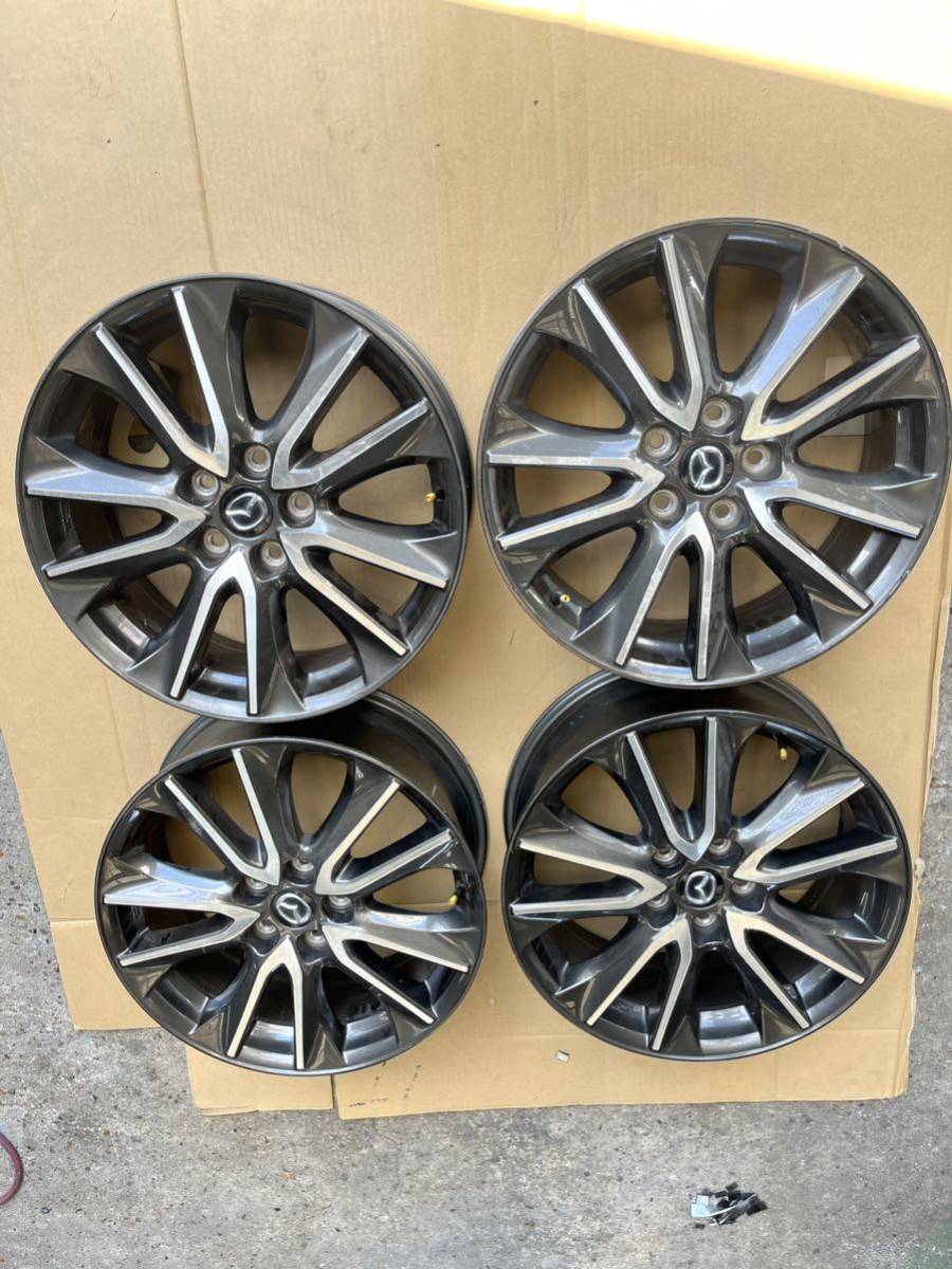 CX-3 CX3 マツダ 純正ホイール 18インチ 4本セット 18×7JJ 5H 114.3 +