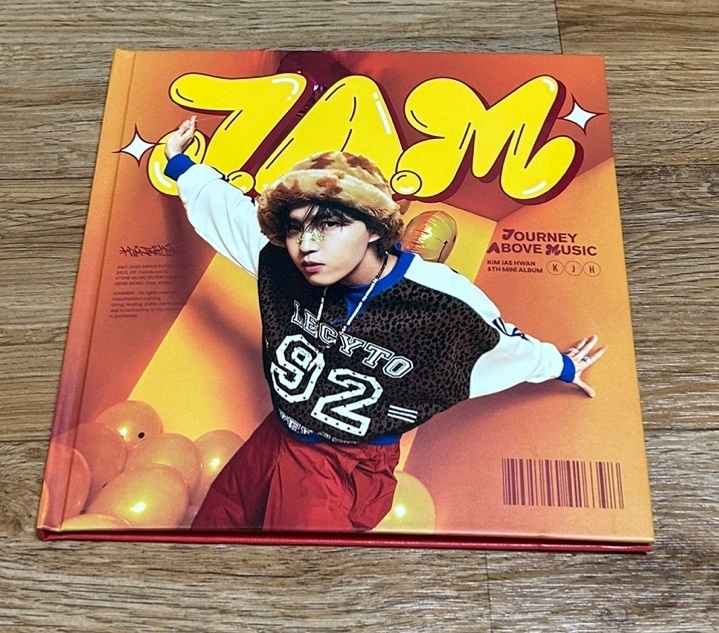 ◆キム・ジェファン 6th Mini Album 『J.A.M (Journey Above Music)』 直筆サイン非売CD◆韓国JAEHWAN_画像2