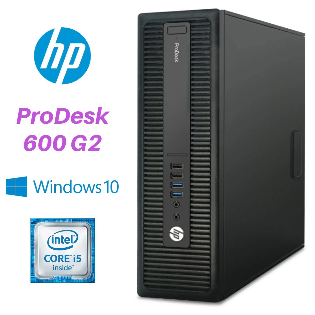 【HP ProDesk 600 G2】デスクトップ / Win10Pro / Core i5-6500 / HDD-500GB / 8GB_画像1