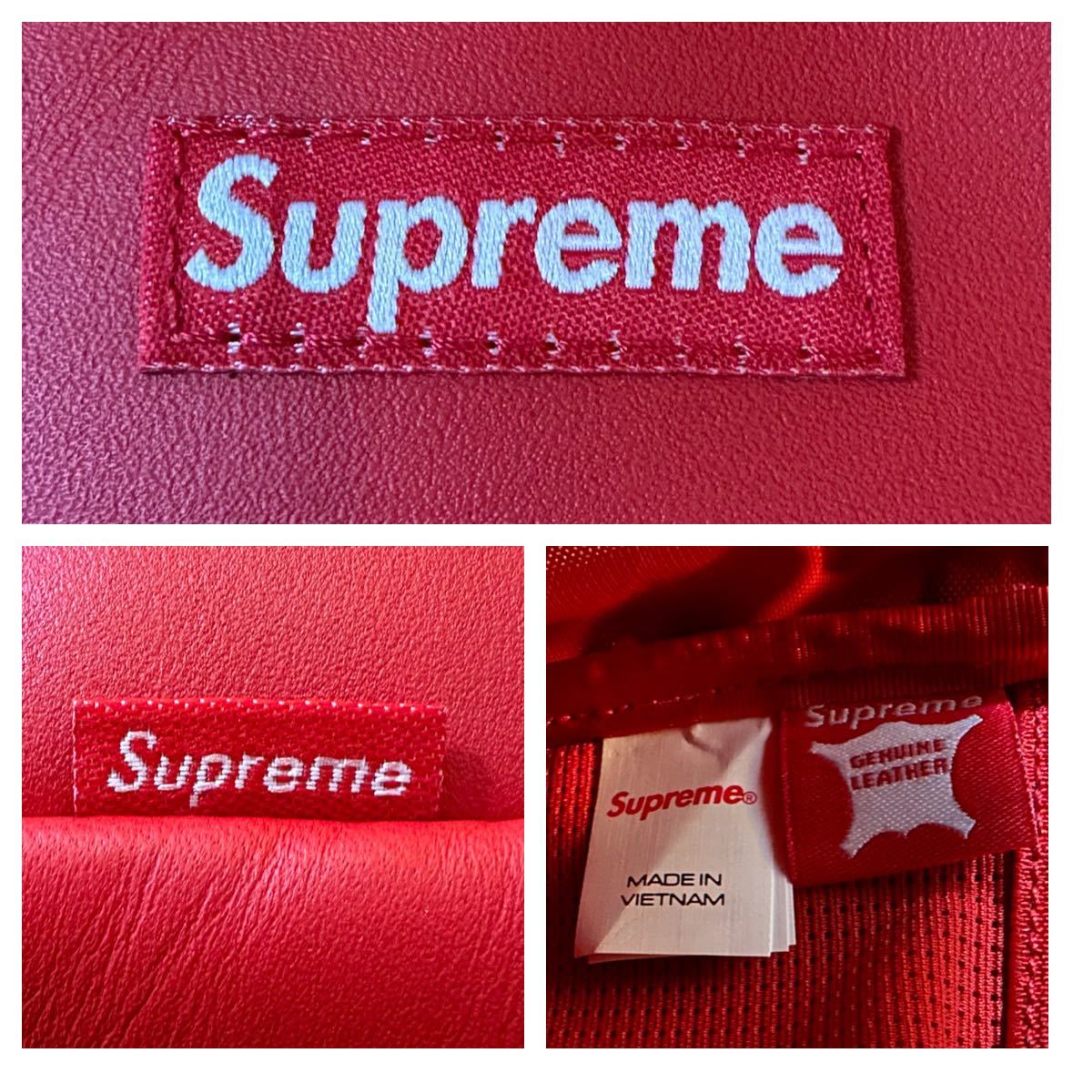 Supreme Leather Shoulder Bag Red 23FW Week10 シュプリーム Supreme Leather Shoulder Bag Red 23FW Week10 シュプリーム