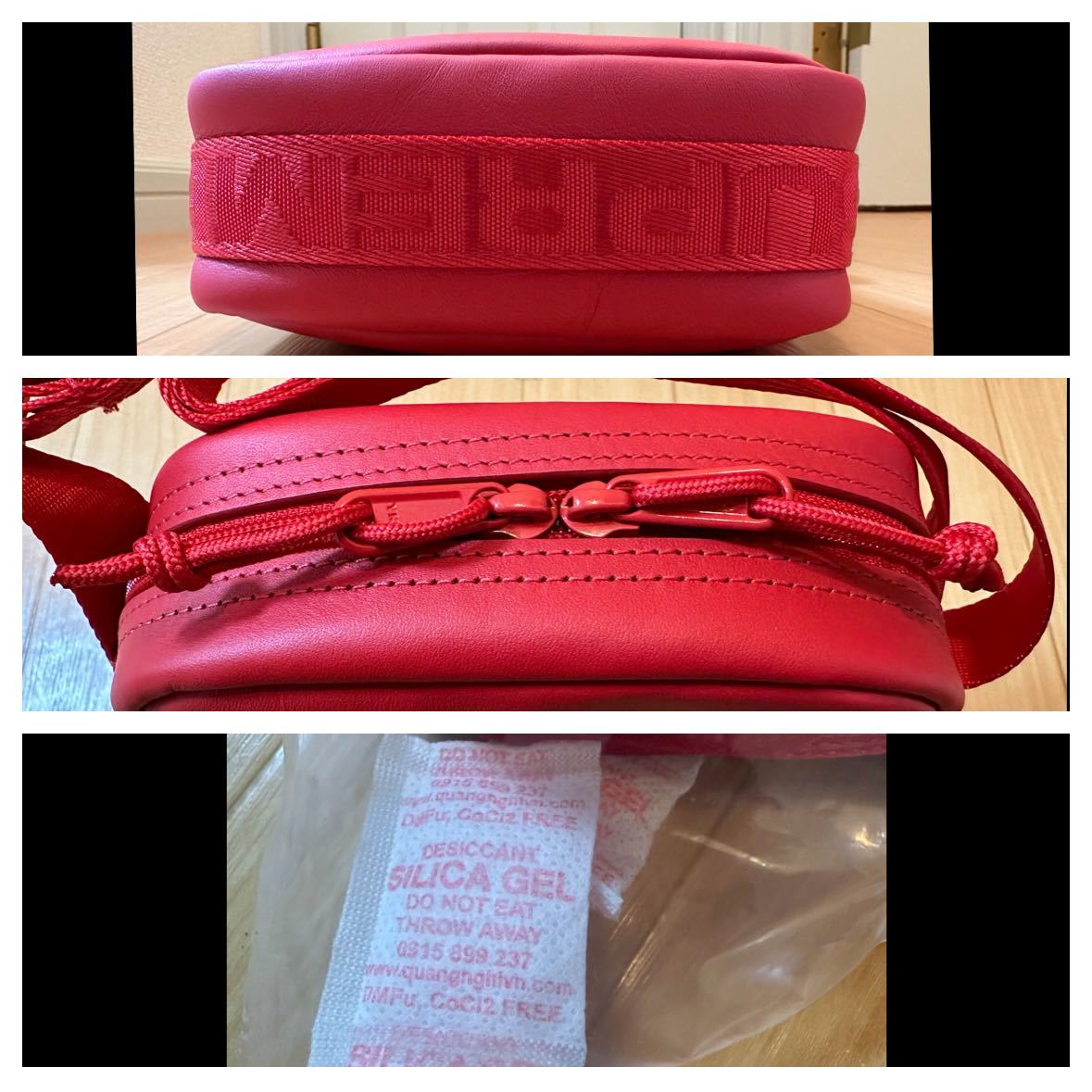 Supreme Leather Shoulder Bag Red 23FW Week10 シュプリーム Supreme Leather Shoulder Bag Red 23FW Week10 シュプリーム