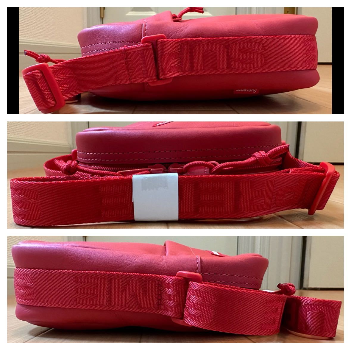 Supreme Leather Shoulder Bag Red 23FW Week10 シュプリーム Supreme Leather Shoulder Bag Red 23FW Week10 シュプリーム