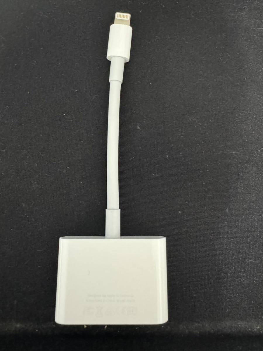 Apple 純正 Lightning DIGITAL AV HDMI アダプタ A1438 中古_画像2