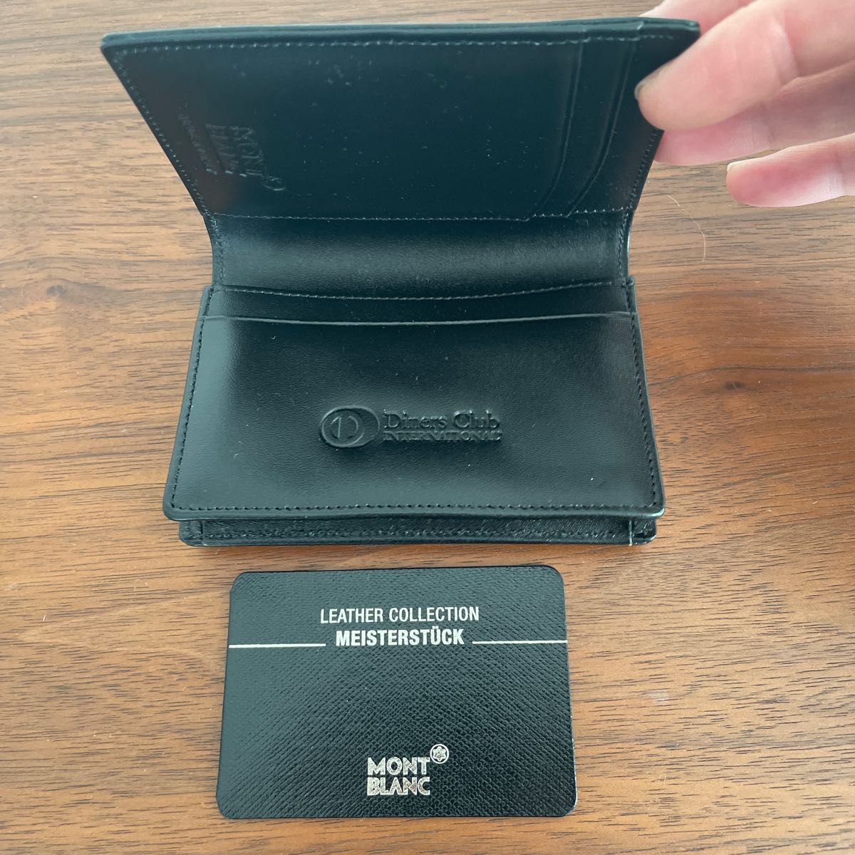 MONTBLANC 名刺入れ カードケース 新品未使用 ダイナース|PayPayフリマ