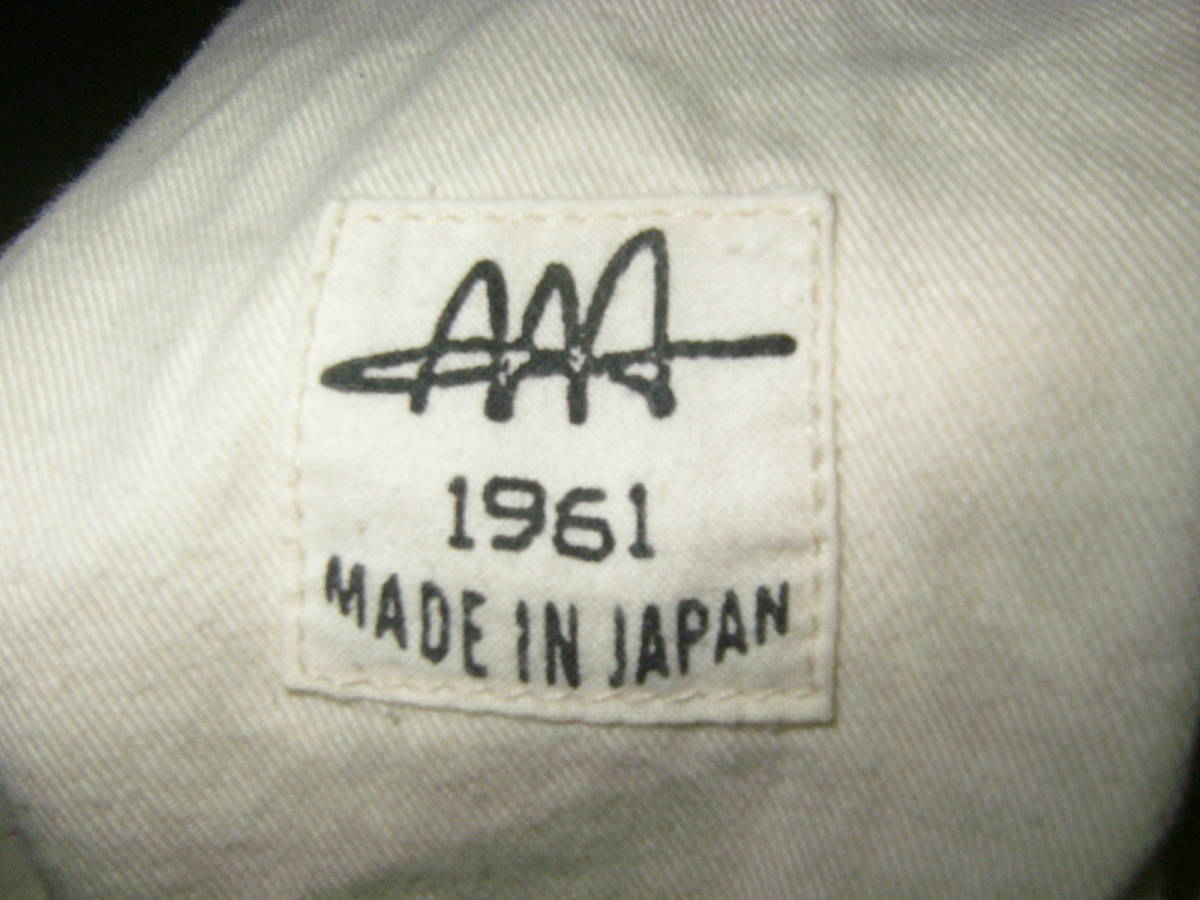 MADE IN JAPAN KATO AAA カトー トリプルエー カーキ ベージュ チノパン トラウザー パンツ W34 日本製 トリプルA ( L コッパン_画像7