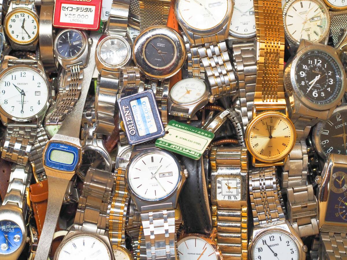 約200点 セイコー・シチズン・カシオ 海外ブランド他 SEIKO・CITIZEN・CASIO 大量腕時計 まとめ売り 同梱不可 ジャンク_1_画像7
