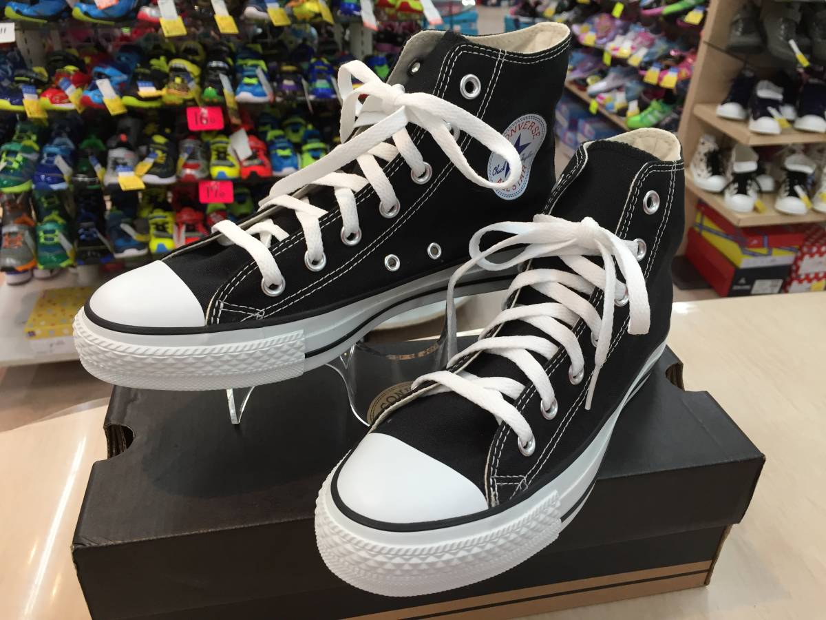 新品27.5cm US9★CONVERSEコンバース キャンバス オールスターHI メンズ キャンバス スニーカー★CANVAS ALL STAR HI 人気定番モデル