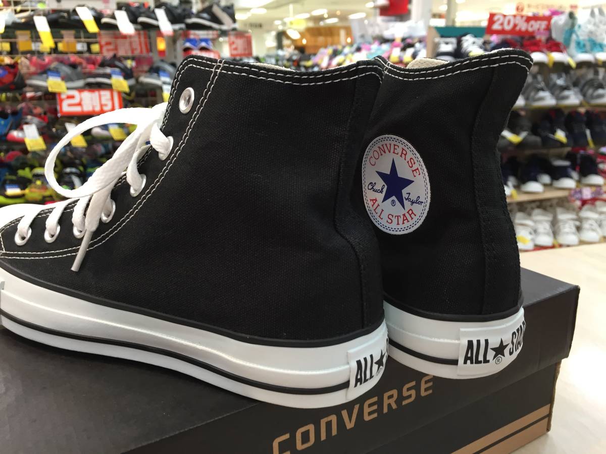 新品27.5cm US9★CONVERSEコンバース キャンバス オールスターHI メンズ キャンバス スニーカー★CANVAS ALL STAR HI 人気定番モデルの画像2