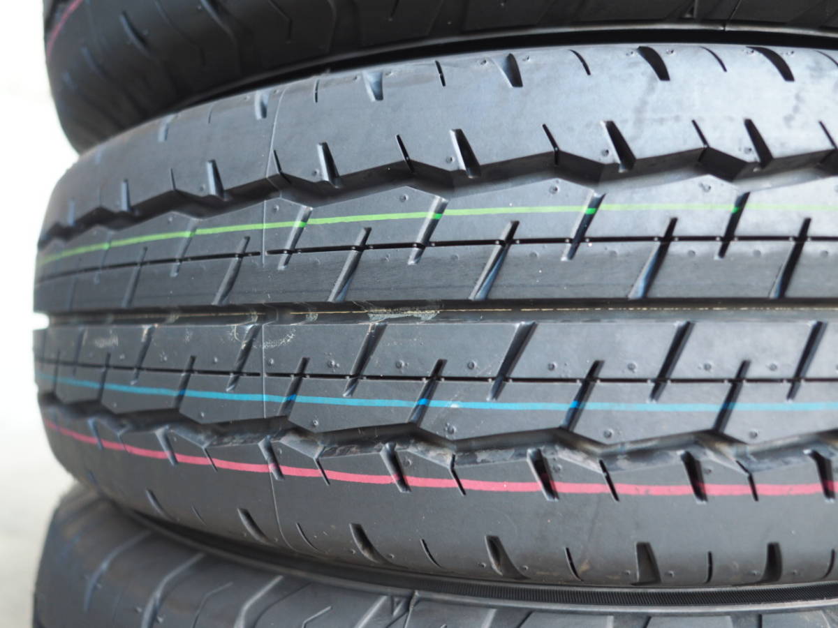 L927 送料無料 ダンロップ 195/80R15 107/105N LT 4本9分山 SP175N 2023年製 ハイエース キャラバンの画像4