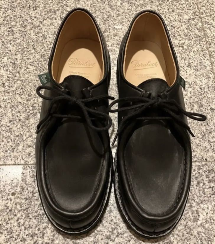 新品未使用】Paraboot michael EUR40 5 ブラック｜PayPayフリマ