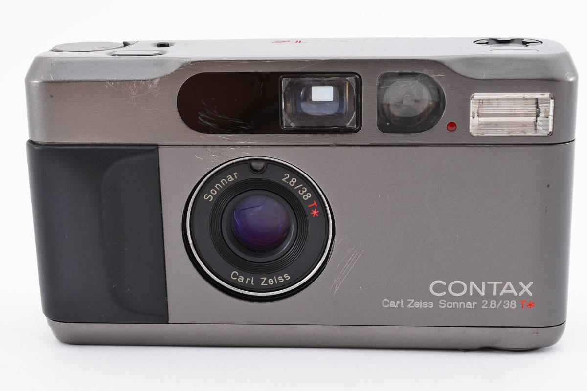 【462】CONTAX コンタックス T2 Carl Zeiss カールツァイス コンパクトフィルムカメラ 動作未確認