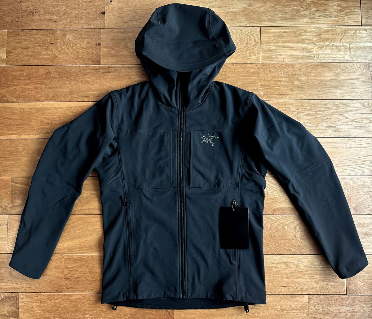 【2023 国内正規 新品】ARC'TERYX Gamma MX Hoody Men's Black Small アークテリクス ガンマ フーディ S ソフトシェル メンズ ブラック_画像1